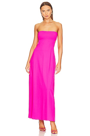 For Love & Lemons X REVOLVE Juni Maxi Dress in Pink