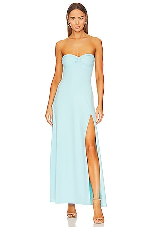 Cali Dreaming Obi Dress in Capri REVOLVE