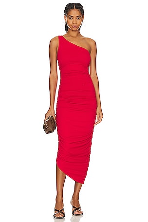 One Shoulder Gathered DressSusana Monaco$205