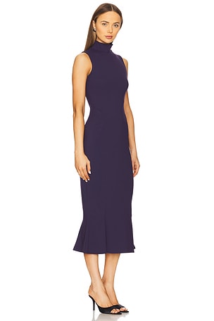 Susana Monaco Mock Trumpet Sleeveless Midi Dress