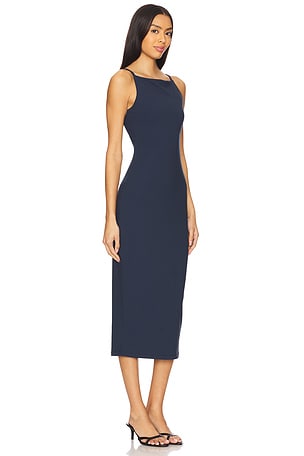 Susana Monaco Boatneck Dress in Navy