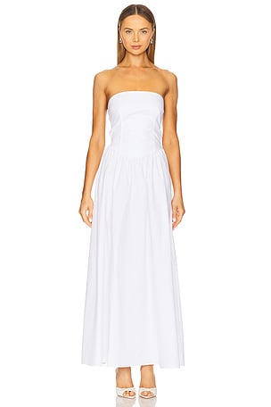 Poplin Drop Waist Maxi Dress Susana Monaco