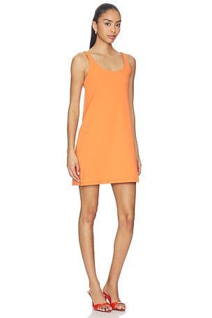 Susana Monaco Low Tank Shift Dress in Orange