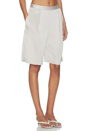 Susana Monaco Satin Short in Grey