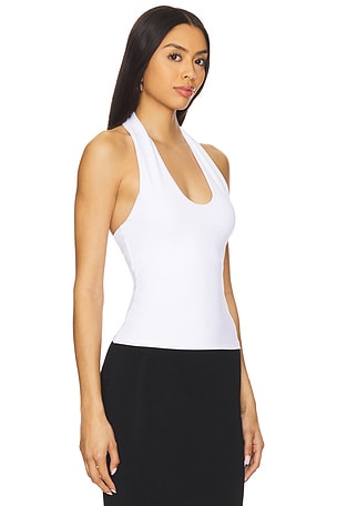 Susana Monaco Urban Halter Top in White