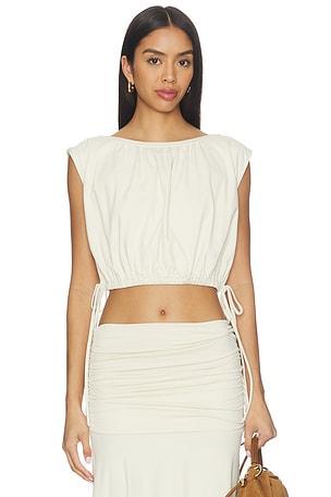 Gathered Side Tie Top Susana Monaco