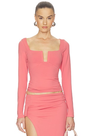 SQUARE WIRE 탑 Susana Monaco