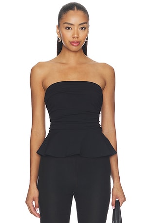 Tube Gathered Flare Top Susana Monaco