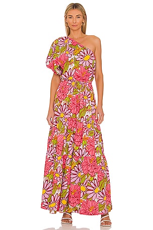 swf one shoulder dress Convertible One-Shoulder Chiffon Dress