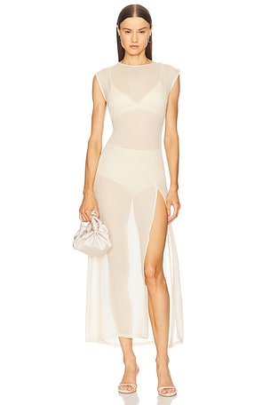 Cap Sleeve Midi Dress SWF