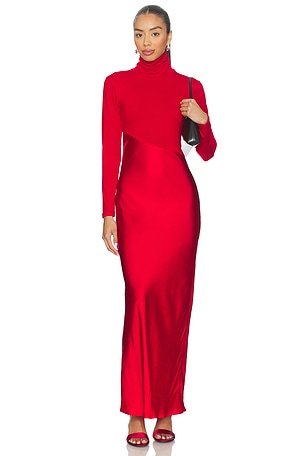 Asymmetric Split Maxi Dress SWF