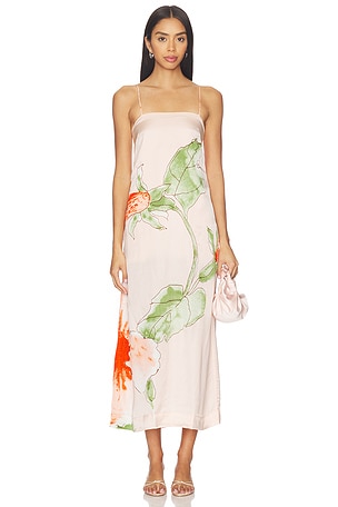 Spaghetti Strap Midi Dress SWF