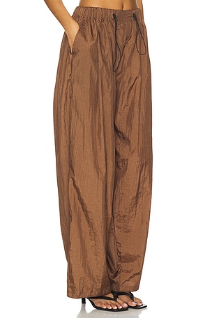 Parachute Draped Wide-Leg Pant SWF
