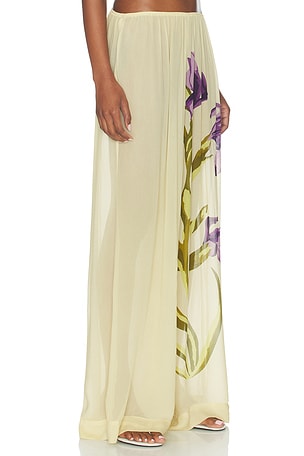 SWF Sheer Relaxed Pant in Cream