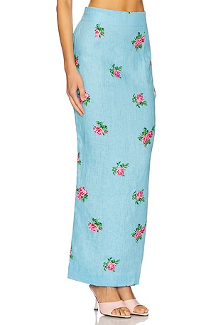 SWF Pencil Skirt in Blue