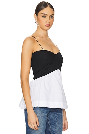 SWF x REVOLVE Top in Black,White