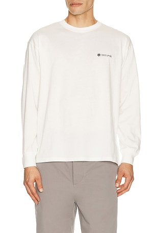 Soft Cotton Relaxed Logo L/S T-Shirt Snow Peak