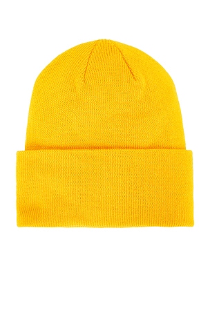The North Face Big Box Beanie in Mustard