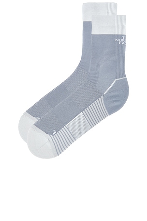 The North Face Trail Run Crew Sock in Grey. Size S. Also
