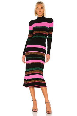 purple midi dress for women Sleeveless Mikado Fit And Flare Midi Dress With V-Back In Luxe Plum