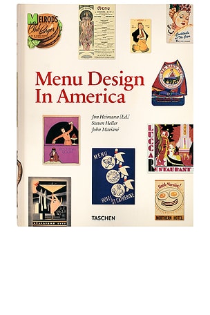 Menu Design in America TASCHEN