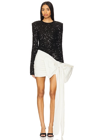 Sequins Bow Mini Dress ROTATE