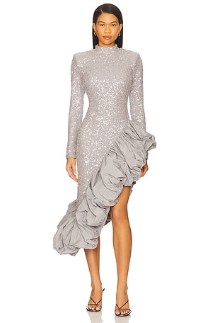 Sequin Asymmetric Dress ROTATE