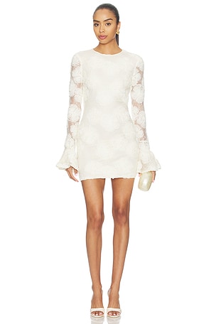 Flower Mesh Mini Dress ROTATE
