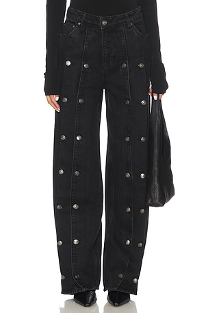 Dixie Button Wide Leg ROTATE
