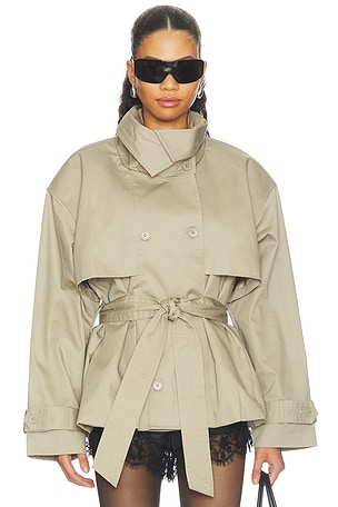 Short Trench Coat ROTATE