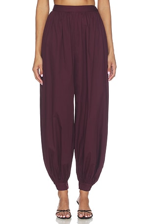 ROTATE Balloon Pleated Pants in Purple