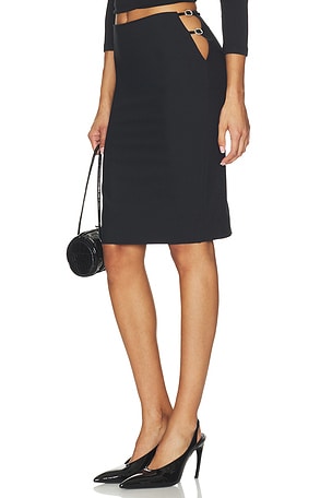 Cut Out Rhinestone Skirt ROTATE