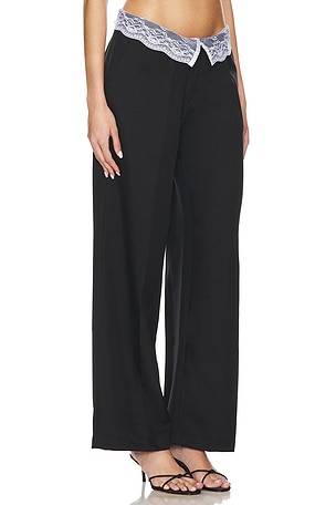 Somebodee Suri Suit Trousers in Black