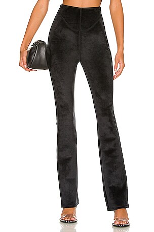 Alexander Wang Fitted Flare Leg Pant in Black | REVOLVE 