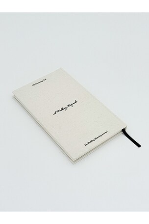 The Ceremony Club Wedding Planning Journal in Beige