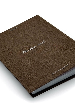 The Ceremony Club Travel Photo Album in Brown