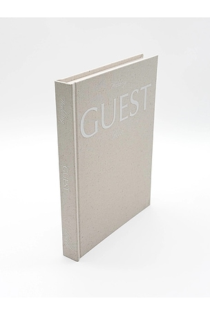 The ceremony club weddeng guest book en color Beige