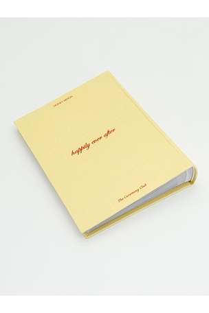 The Ceremony Club Honeymoon Photo Album in Yellow