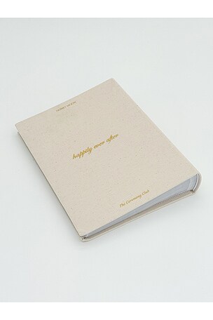 The Ceremony Club Honeymoon Photo Album in Beige