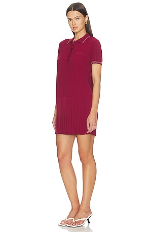 The Garment Madison Tennis Dress in Burgundy