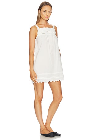 The Garment Kirsten Babydoll Dress in White