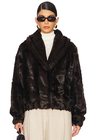 Dixie Faux Fur Jacket The Garment