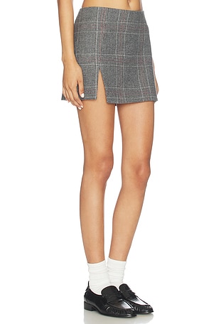 The Garment Taylor Mini Skirt in Grey