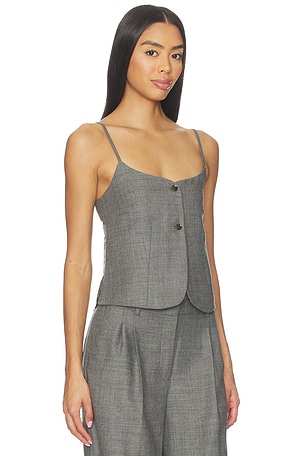 The Garment Pine Top in Grey