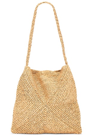The Garment Raffia Bag in Neutral