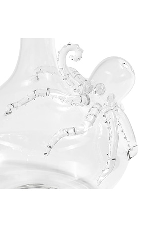 The favorites decantador de veno con diseño de pulpo octopus wene decanter en color Neutro