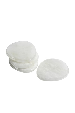 La Salama Alabaster Coasters Set Of 4 The Favorites