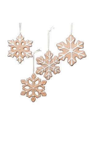 Cookie Snowflake Ornament Set Of 4 The Favorites