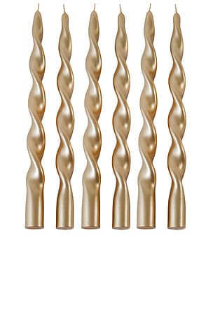 Lumiere Twist Formal Candle Set Of 6 The Favorites