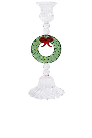 Holiday Wreath Taper Holder The Favorites